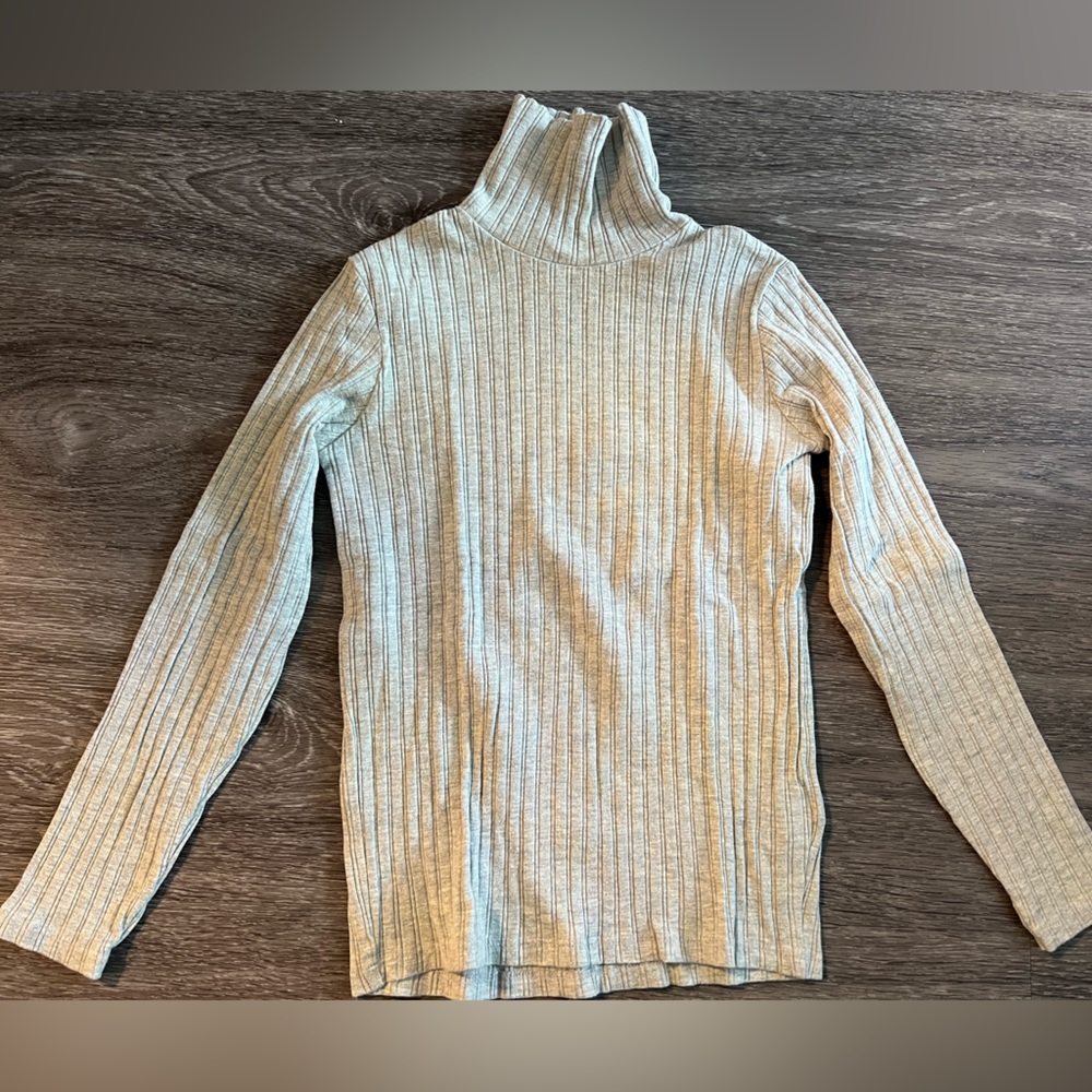 ZARA girls long sleeve turtle neck